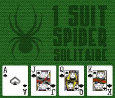 1 Suit Spider Solitaire