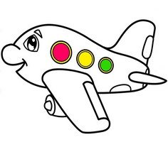 Airplane Coloring Pages