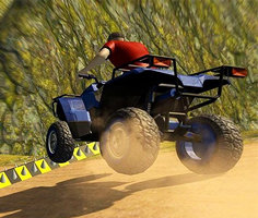 ATV Quad Bike Impossible Stunt