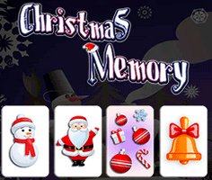 Christmas Memory Card Matching