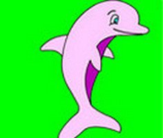 Play Dolphin Coloring 2