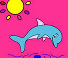 Play Dolphin Coloring