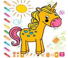 Play Drawing and Coloring Cute Animals