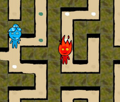 Play Fireboy and Watergirl Maze