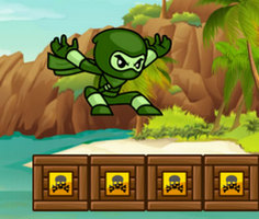 Play Green Ninja Run