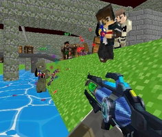 Play GunGame Paintball Wars