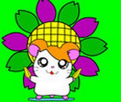 Hamtaro Coloring