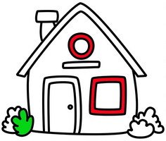 Play House Coloring Pages