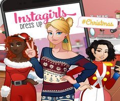 Play Instagirls Christmas Dress Up