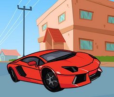 Play Lamborghini Coloring Pages