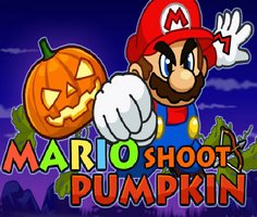 Play Mario Shoot Pumpkin