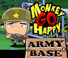 Monkey Go Happy: Army Base