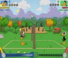 Play Tricky Duck Volleyball