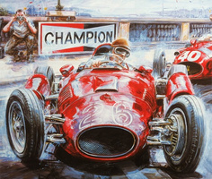 Painting Vintage Cars Jigsaw Puzzle