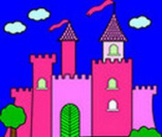 Princess Castle Coloring