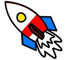 Rocket Coloring Pages