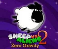 Play Sheep vs Aliens 2 - Zero Gravity