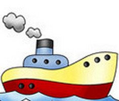 Play Ship Coloring