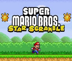 Play Super Mario Bros Star Scramble