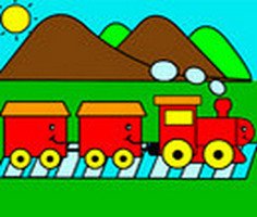 Play Train Coloring