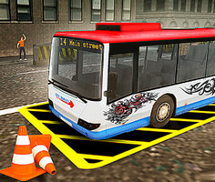 Vegas City Highway Bus Parking Simulator