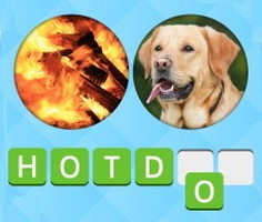 Word Guessing 2 Pics 1 Word: Hard