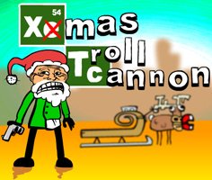 Play Xmas Troll Cannon